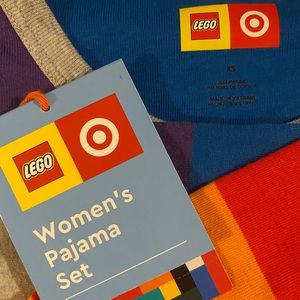 XS Women’s Mix Striped Pajama Set LEGO Collection x Target